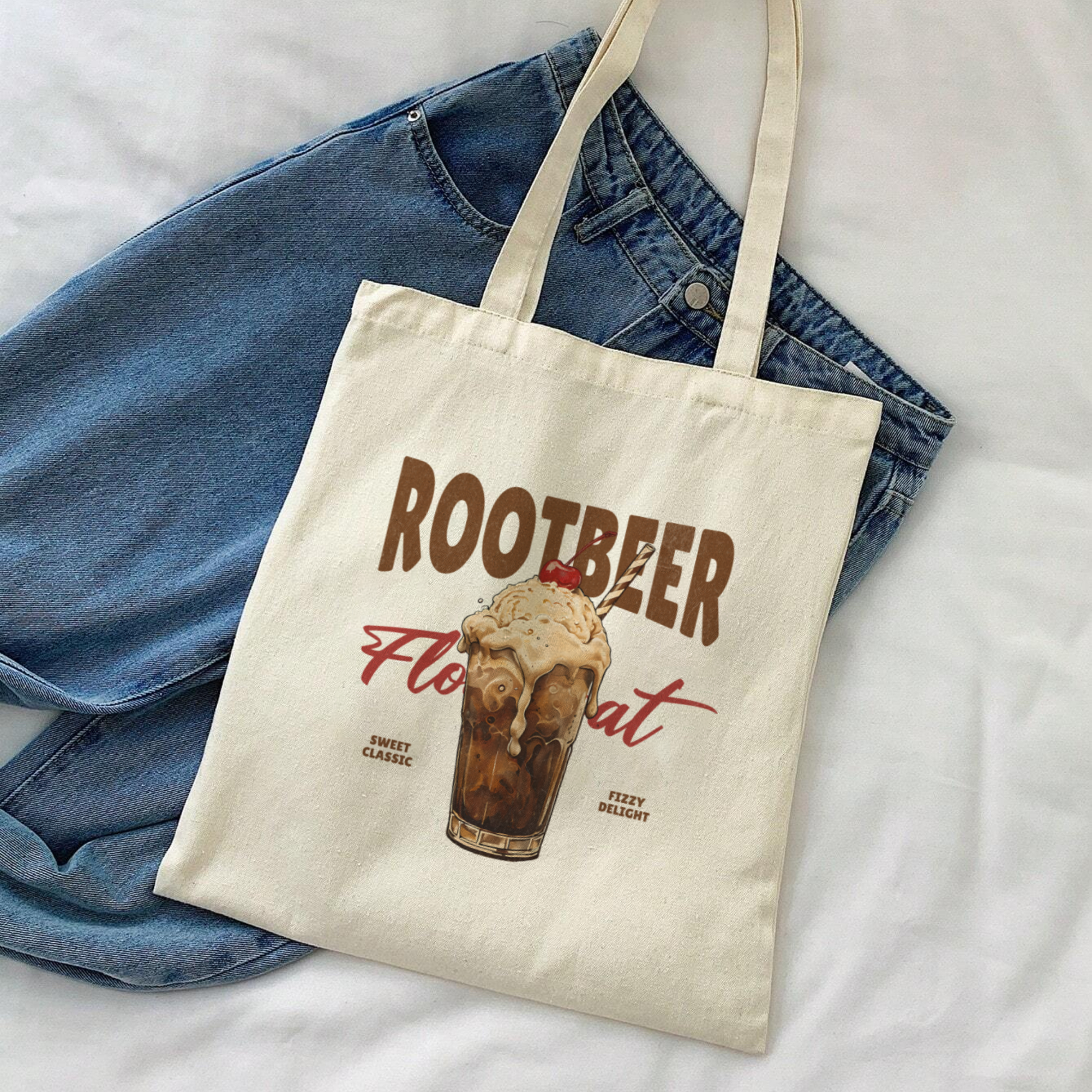 Root Beer Float Tote Bag