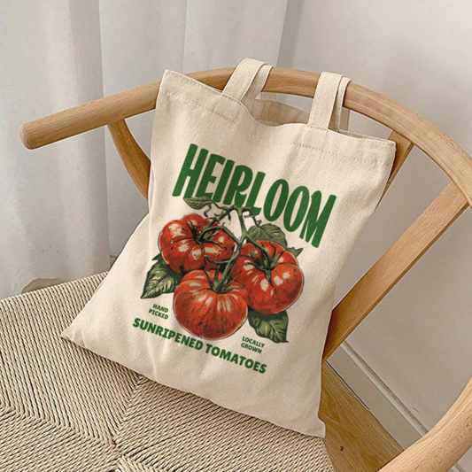 Heirloom Sunripened Tomato Tote Bag