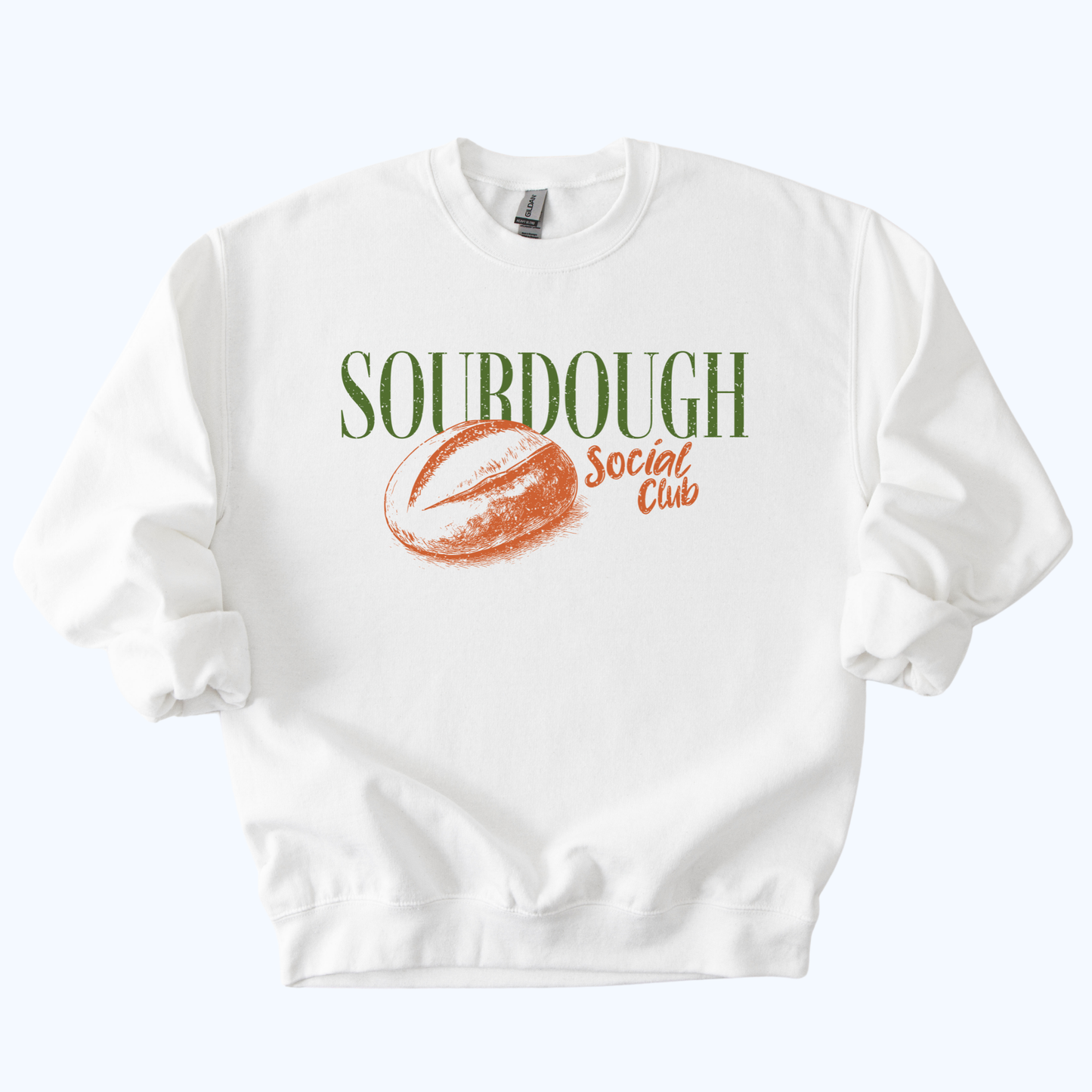 Sourdough Social Club Crewneck Sweatshirt | Bread Lover Gift