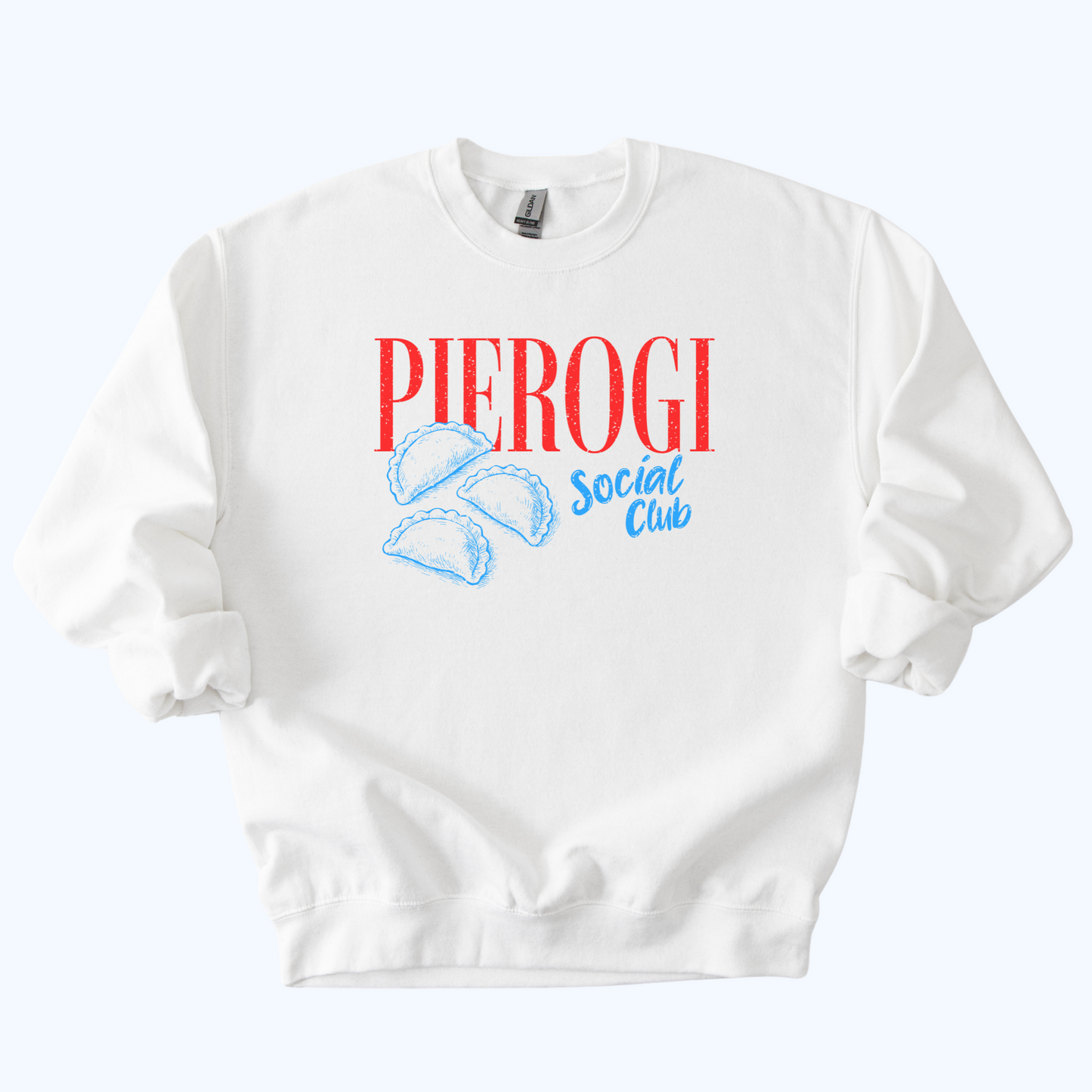 Pierogi Social Club Sweatshirt | Polish Dumpling Lover Gift
