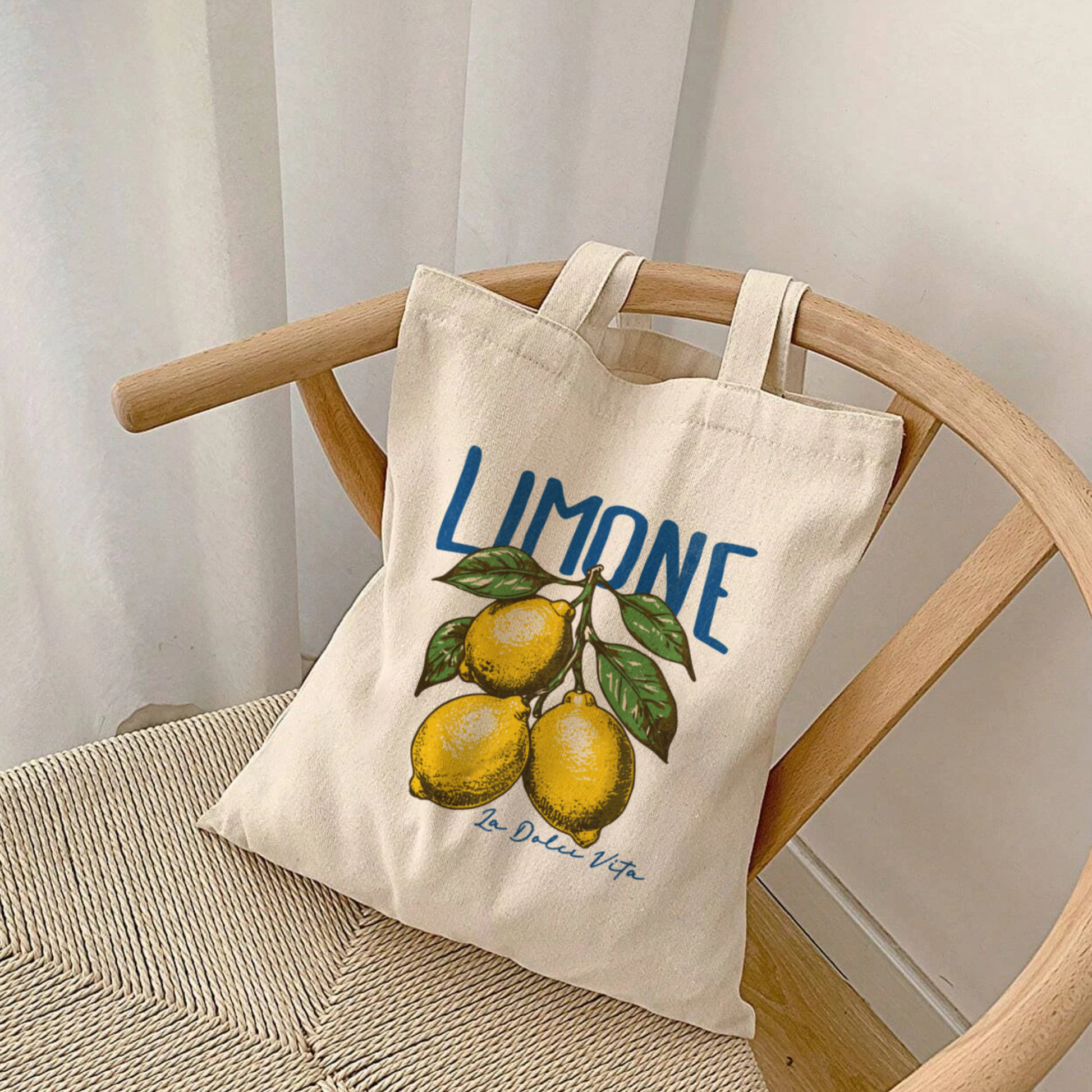 Limone Italian Summer Lemon Tote Bag
