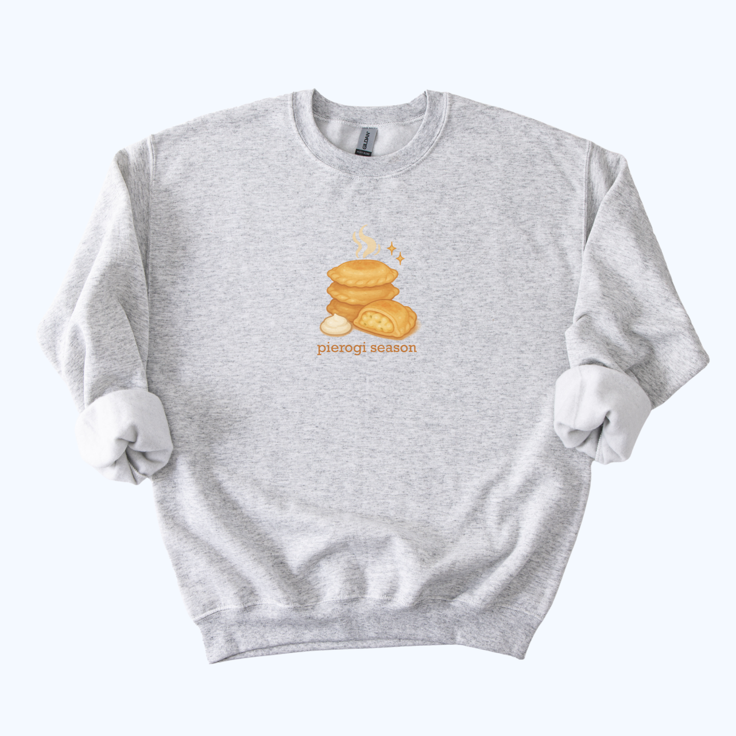Pierogi Season Crewneck Sweatshirt | Polish Dumpling