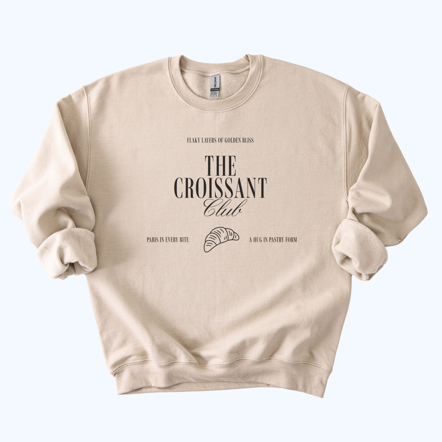 sand beige The Croissant Club Sweatshirt