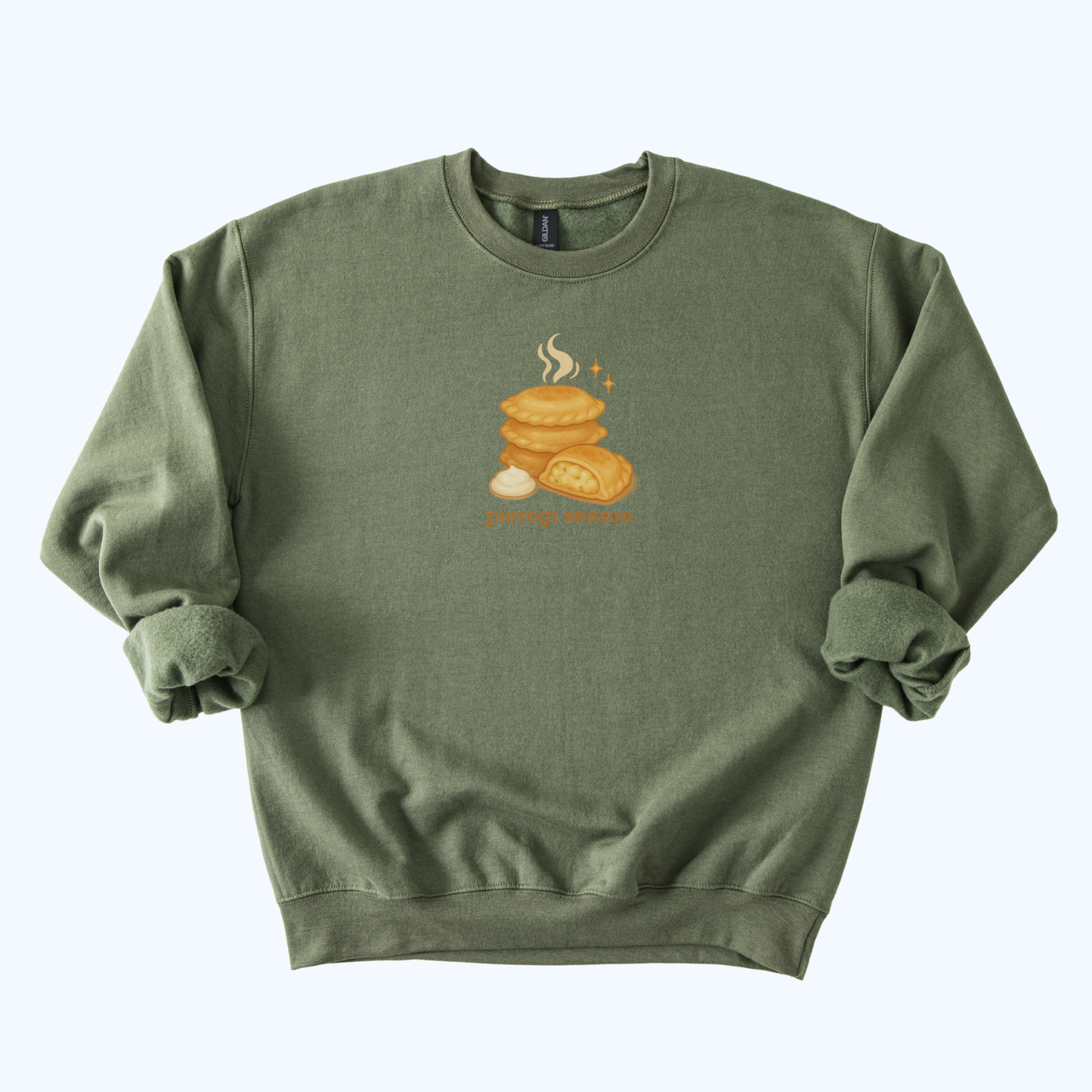 Pierogi Season Crewneck Sweatshirt | Polish Dumpling