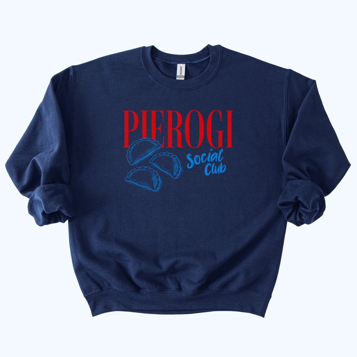 Pierogi Social Club Sweatshirt | Polish Dumpling Lover Gift