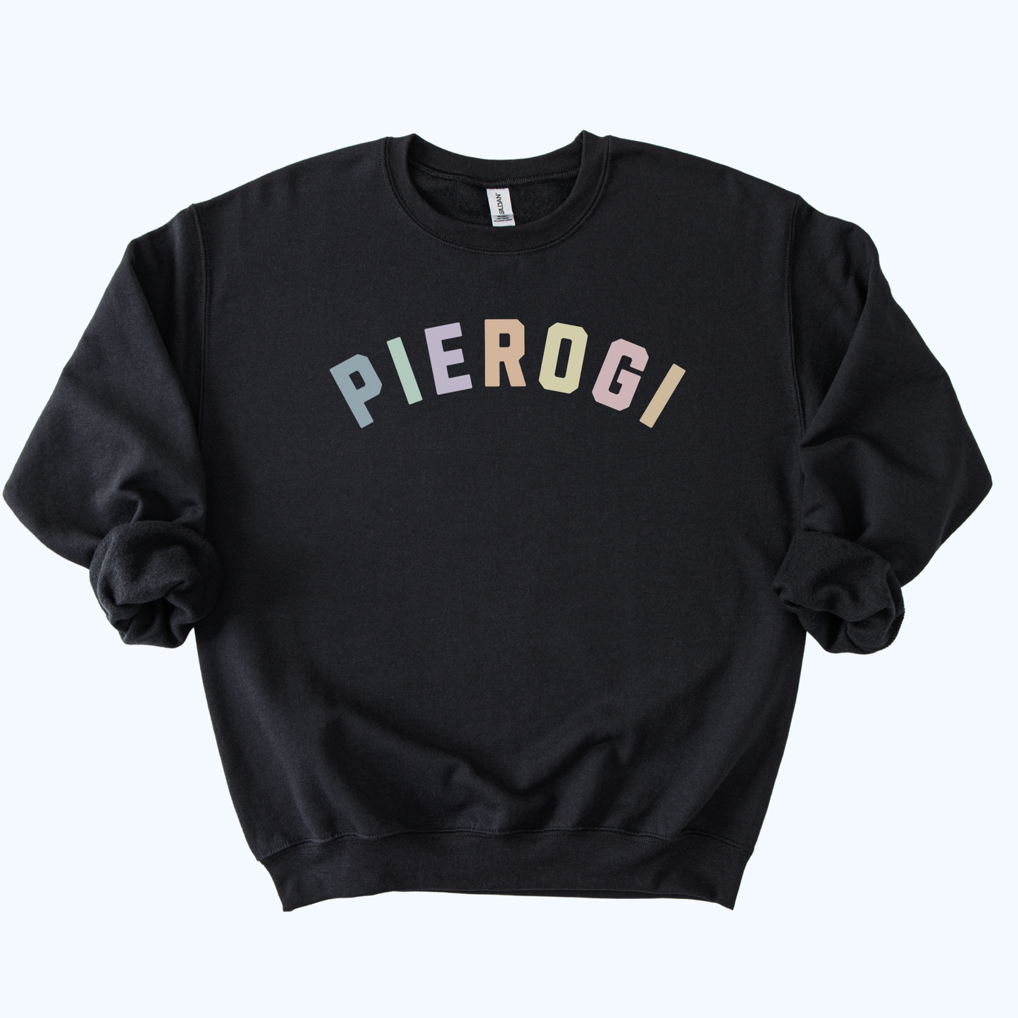 black Pierogi Sweatshirt – Perfect Host Gift | Polish Foodie Apparel