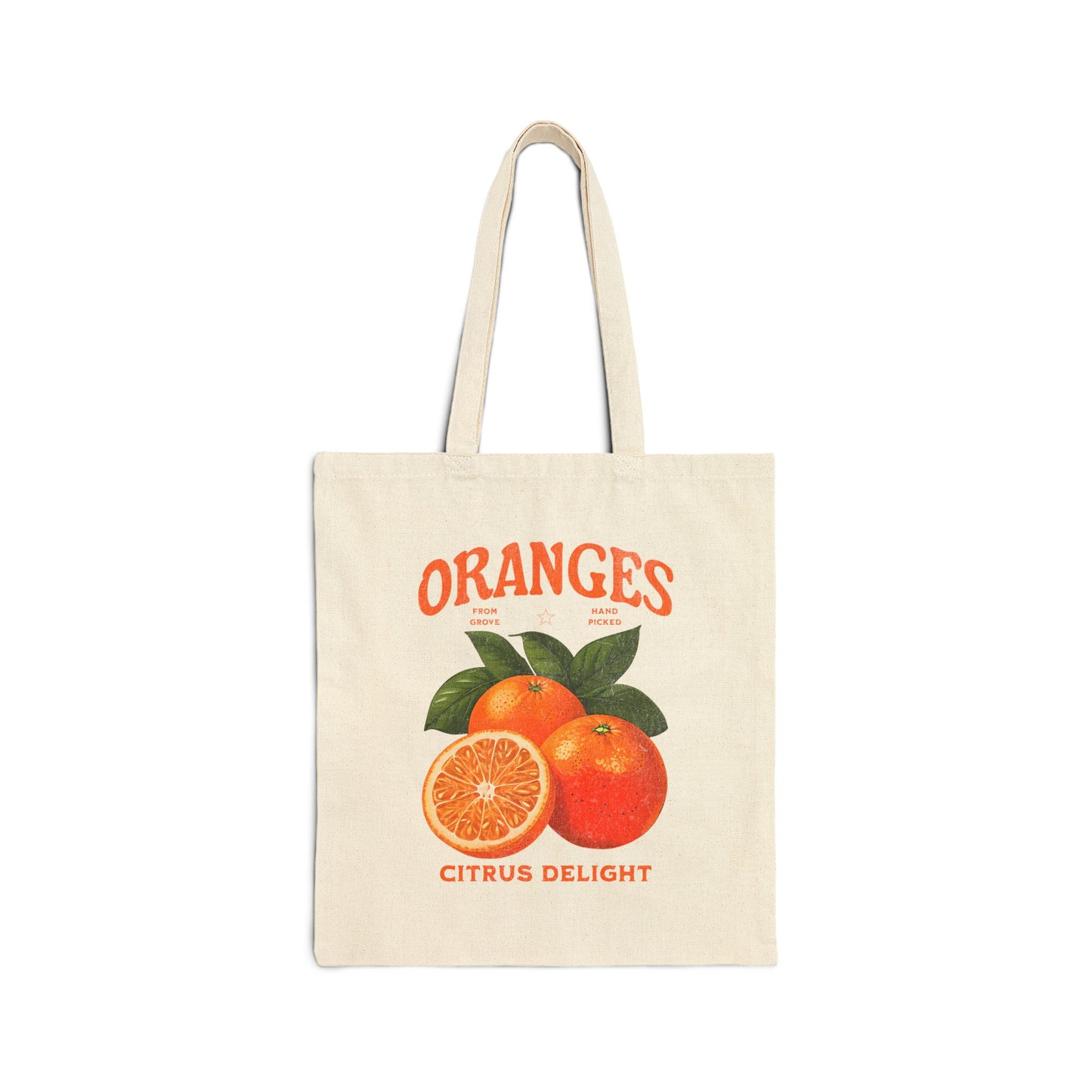 Orange Citrus Delight Tote Bag