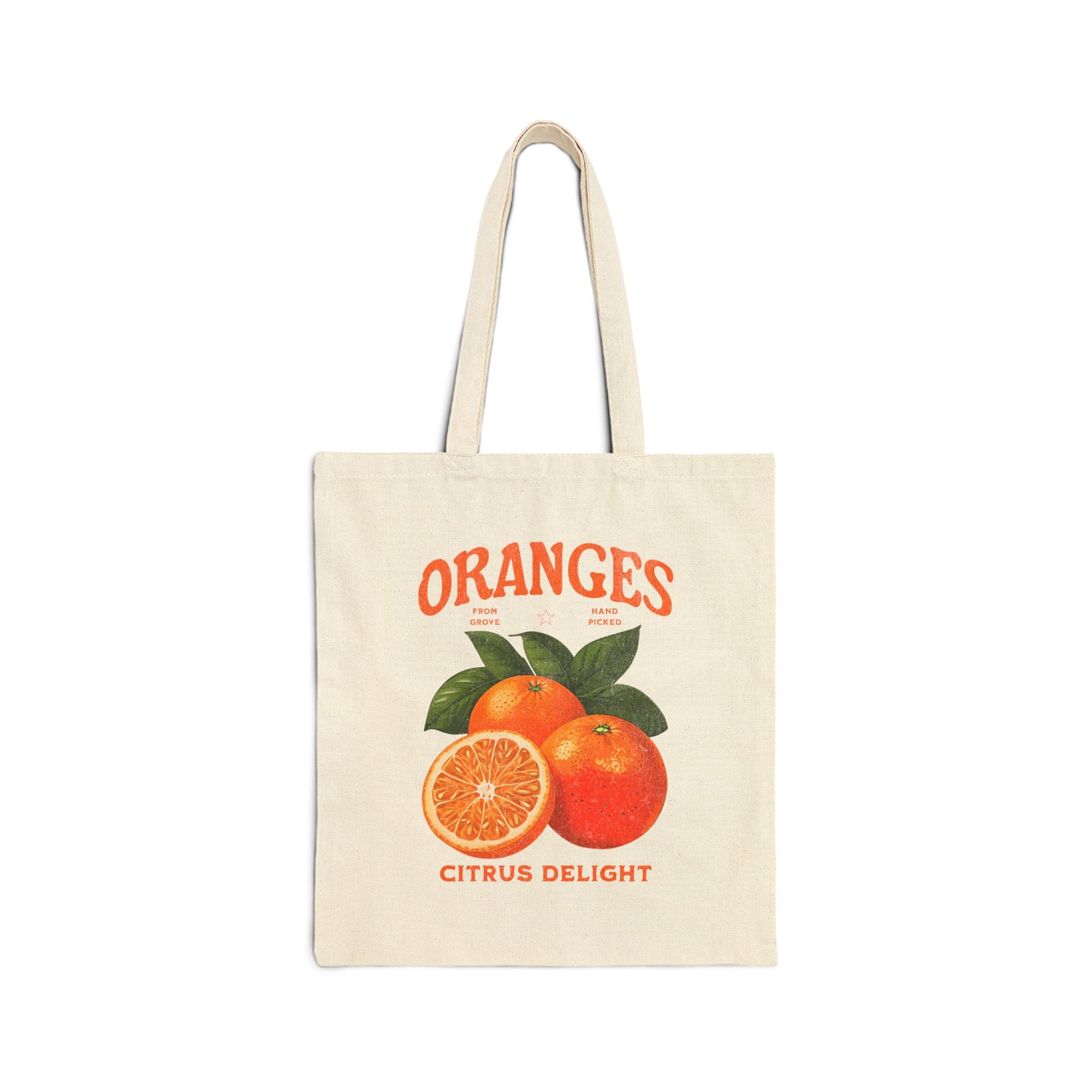 Orange Citrus Delight Tote Bag
