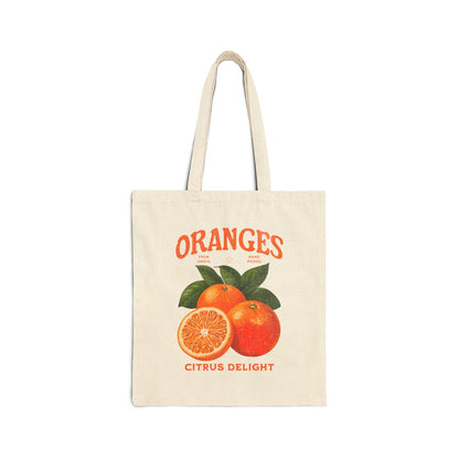 Orange Citrus Delight Tote Bag
