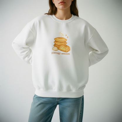 Pierogi Season Crewneck Sweatshirt | Polish Dumpling