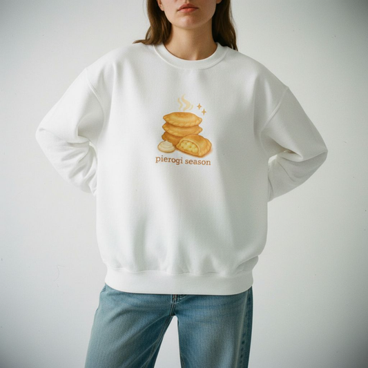 Pierogi Season Crewneck Sweatshirt | Polish Dumpling
