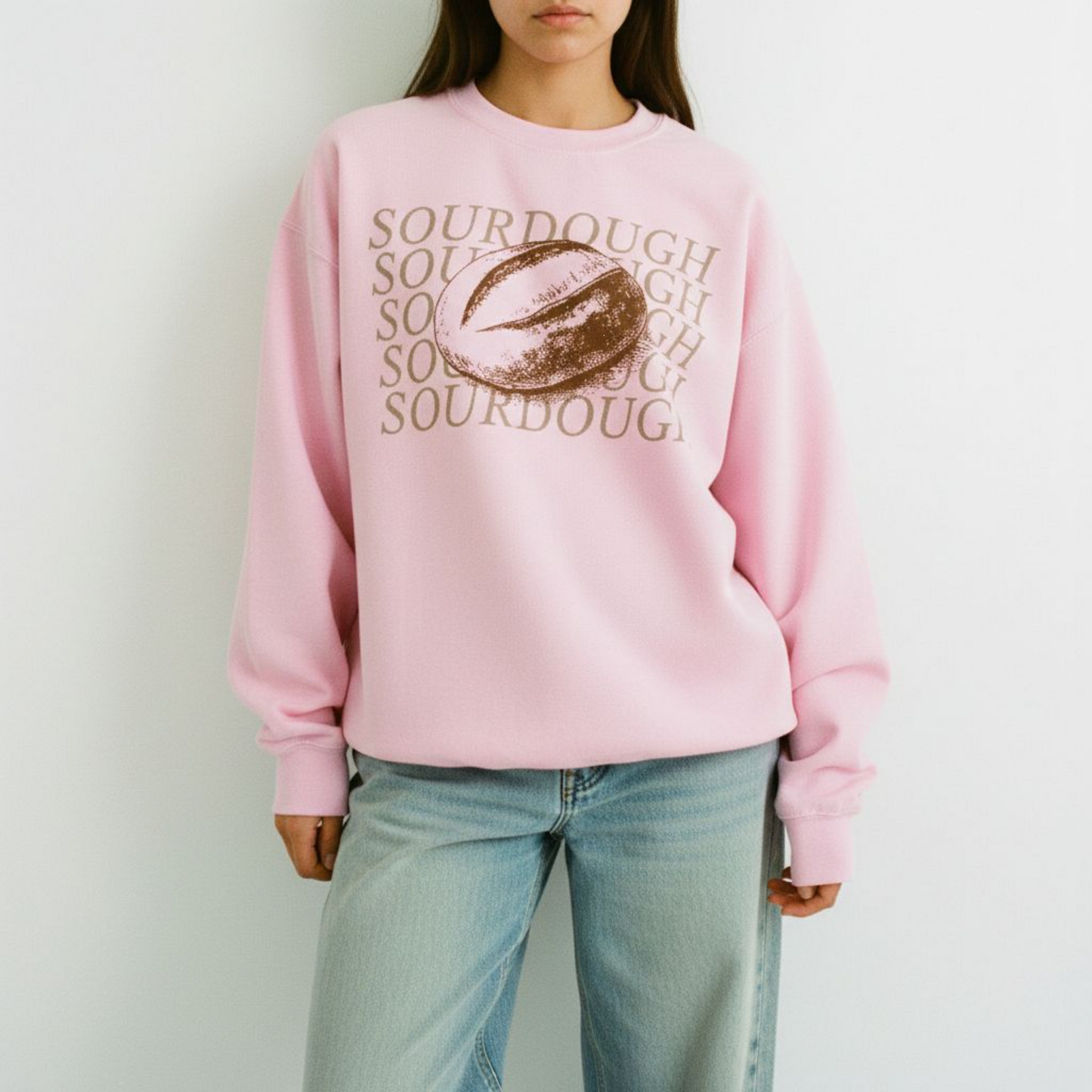 Artisan Sourdough Loaf Crewneck | Baker & Host Gift