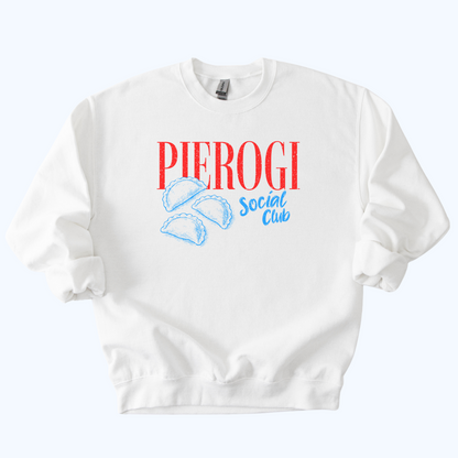 Pierogi Social Club Sweatshirt | Polish Dumpling Lover Gift