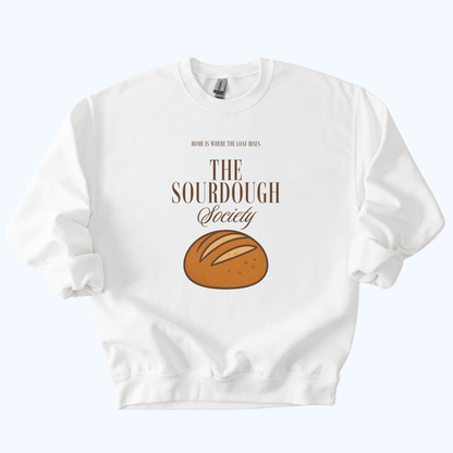 “Home Is Where the Loaf Is” Crewneck | The Sourdough Society