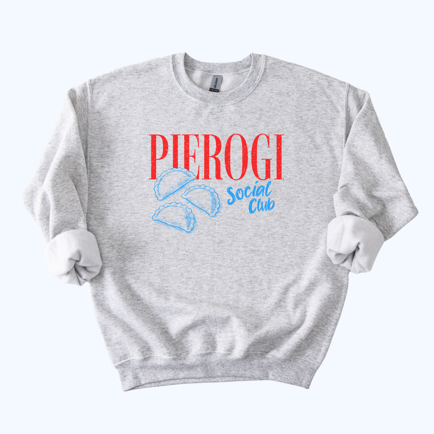 Pierogi Social Club Sweatshirt | Polish Dumpling Lover Gift