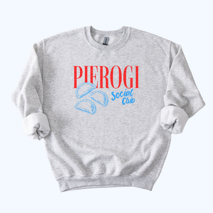 Pierogi Social Club Sweatshirt | Polish Dumpling Lover Gift