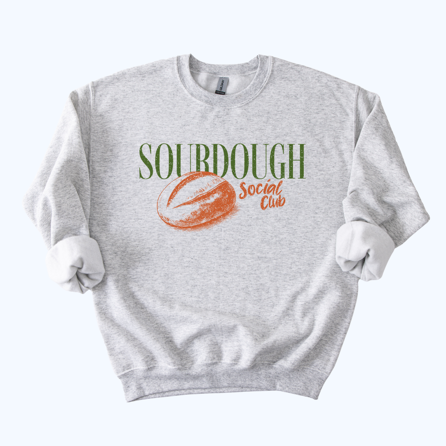 Sourdough Social Club Crewneck Sweatshirt | Bread Lover Gift