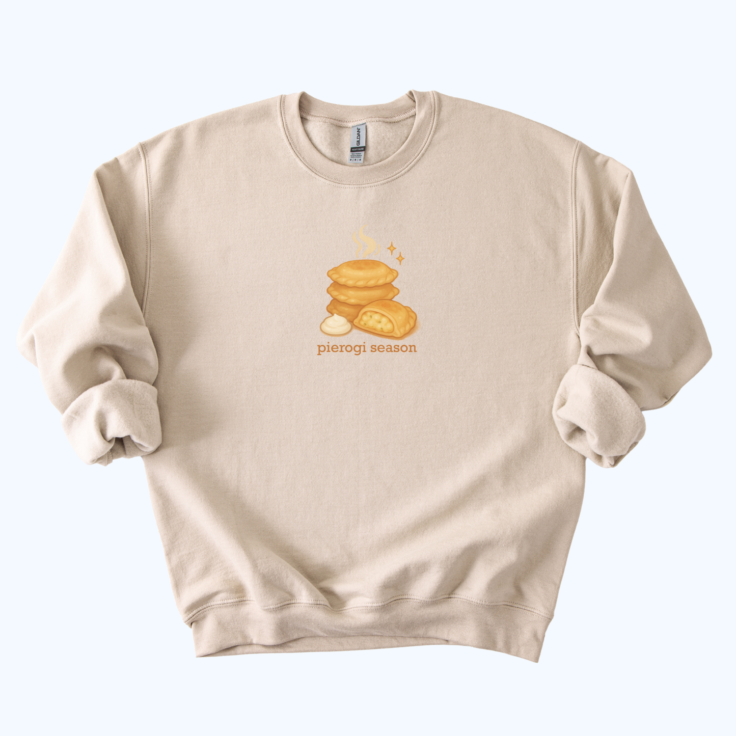 Pierogi Season Crewneck Sweatshirt | Polish Dumpling