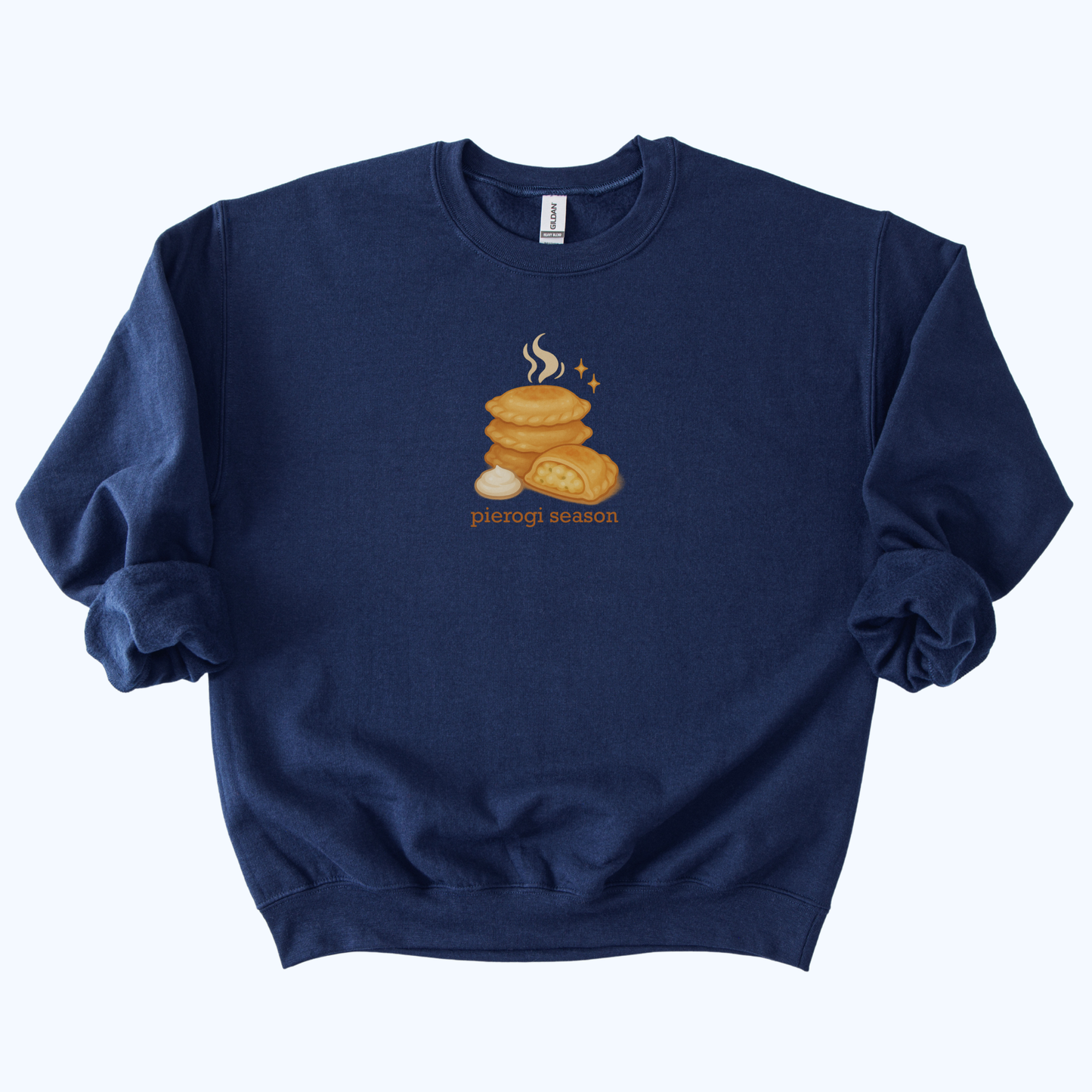 Pierogi Season Crewneck Sweatshirt | Polish Dumpling
