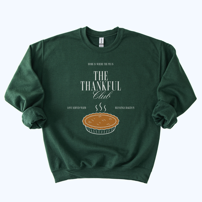 Thankful Pie Sweatshirt | The Thankful Club Crewneck