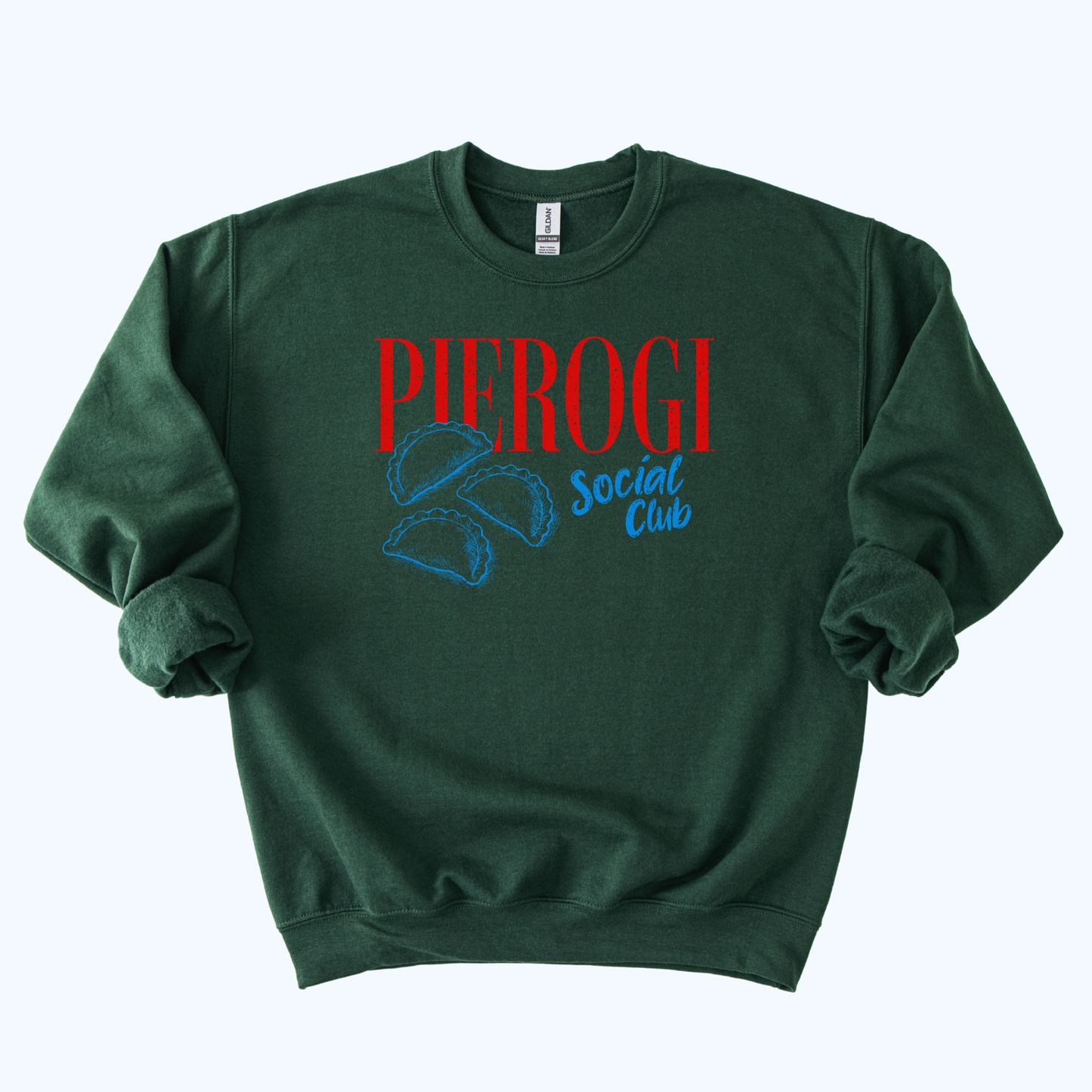 Pierogi Social Club Sweatshirt | Polish Dumpling Lover Gift