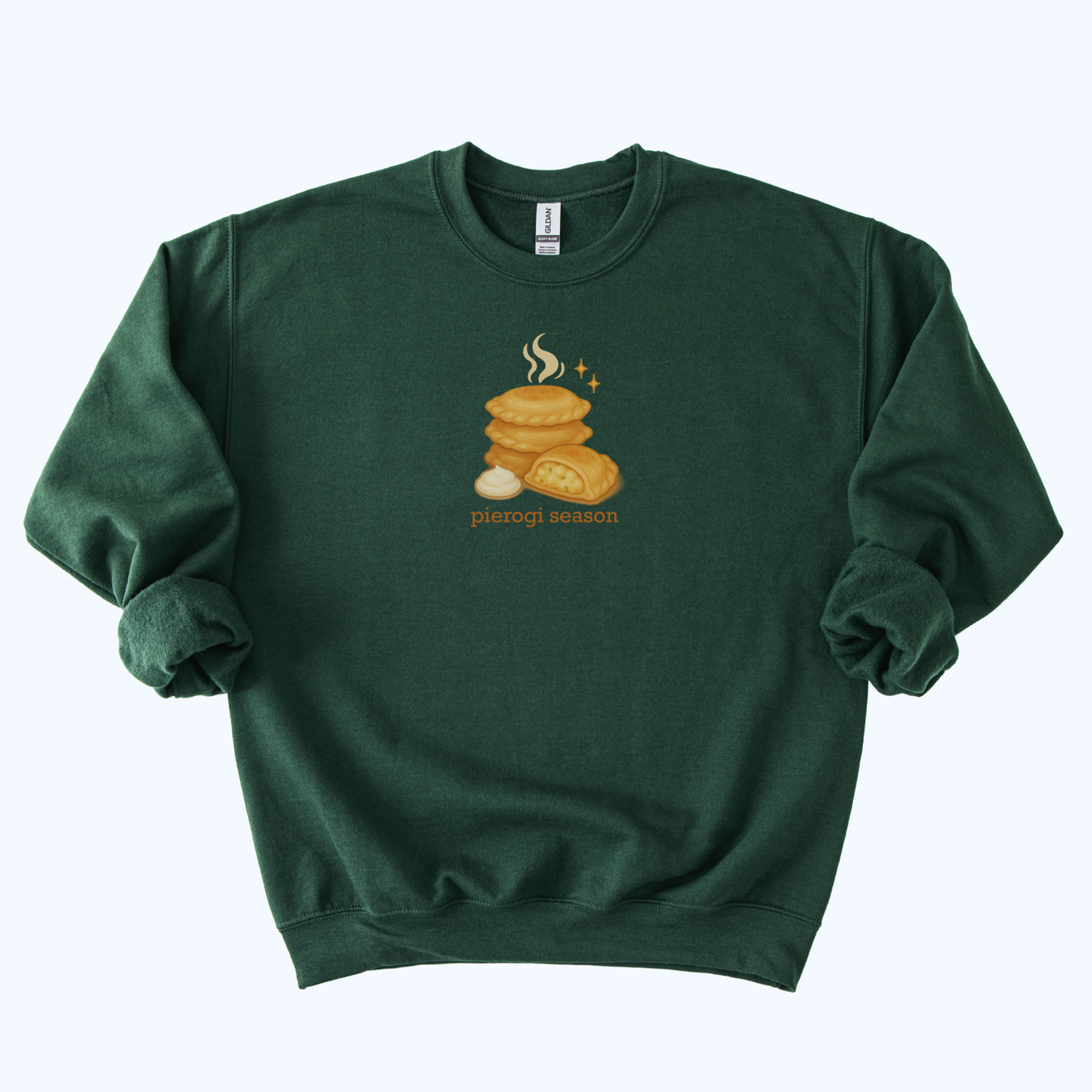 Pierogi Season Crewneck Sweatshirt | Polish Dumpling