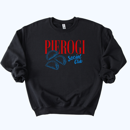 Pierogi Social Club Sweatshirt | Polish Dumpling Lover Gift