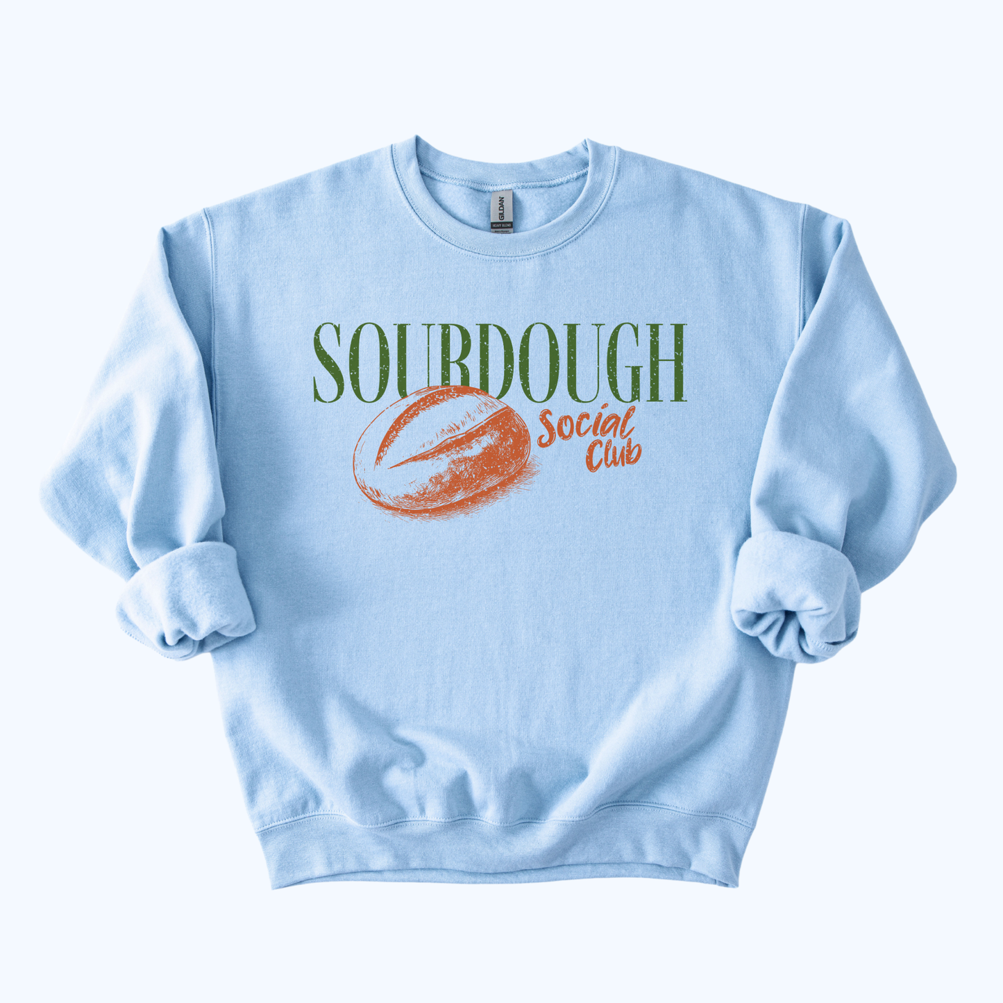 Sourdough Social Club Crewneck Sweatshirt | Bread Lover Gift
